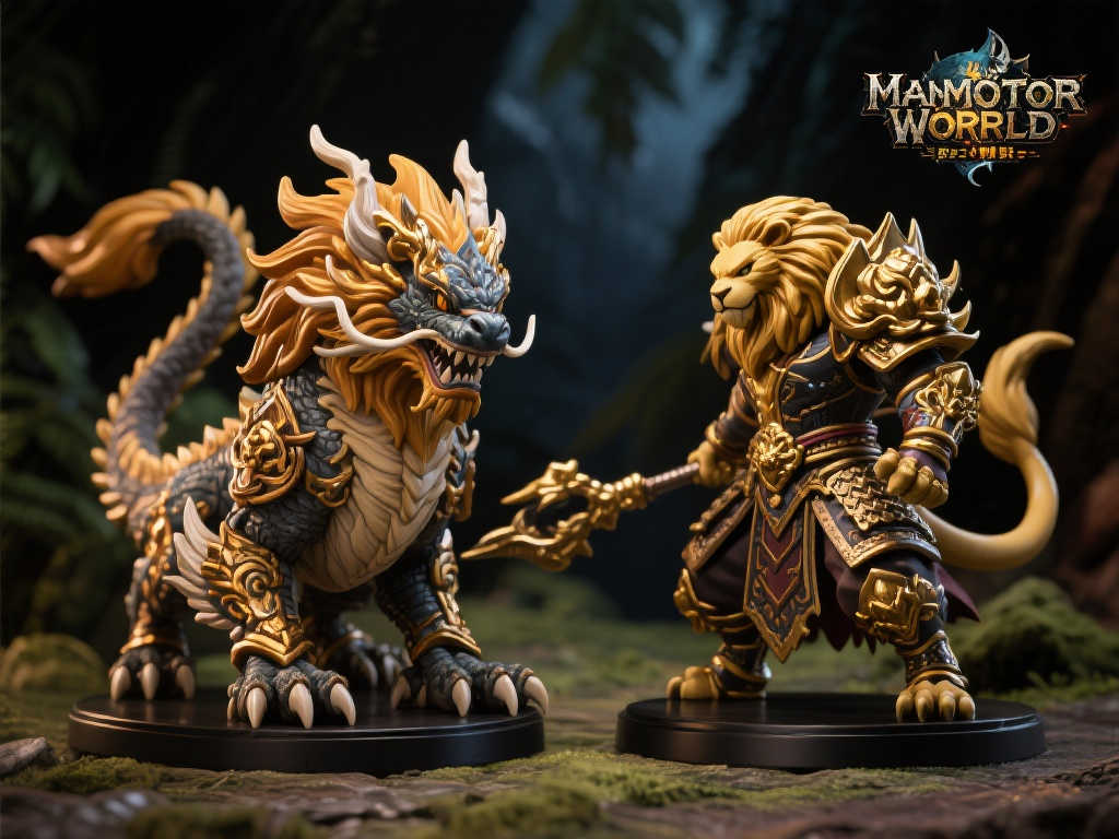 《怪猎世界》人气怪物“麒麟”与“金狮子”精美复刻手办震撼登场