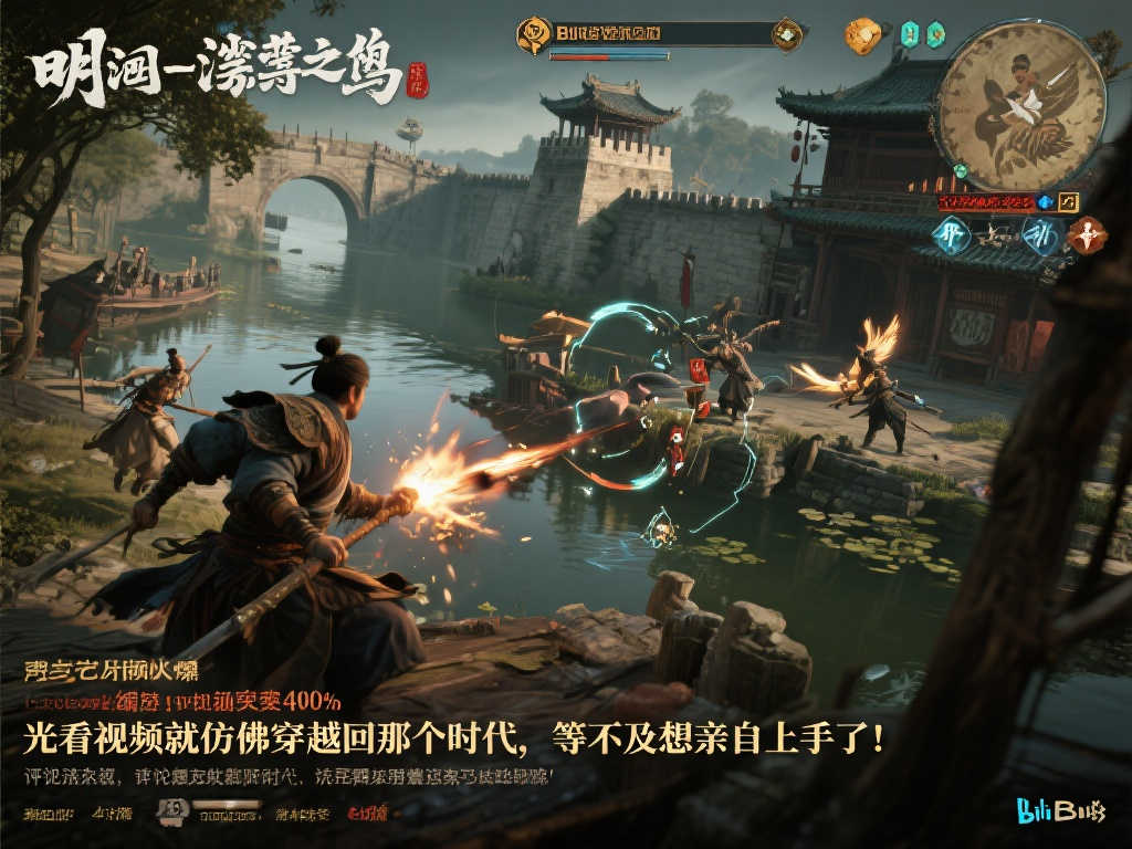 《明末：渊虚之羽》B站实机视频热播超400万！今日线下试玩正式启动
